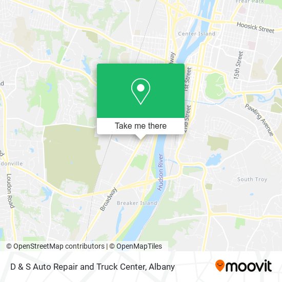 Mapa de D & S Auto Repair and Truck Center