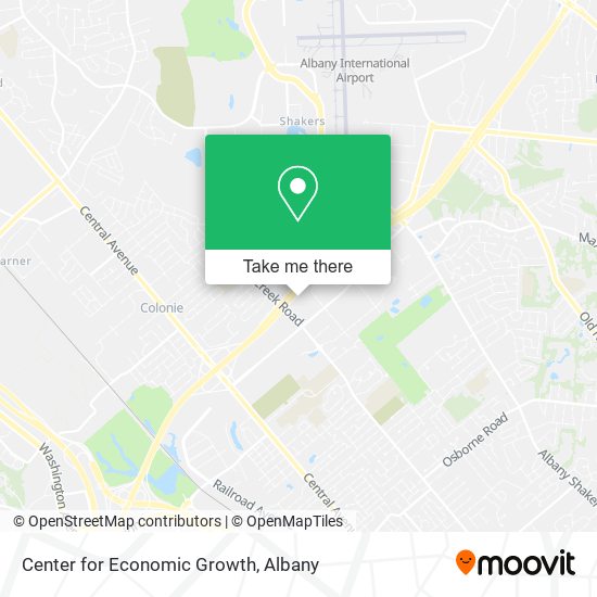 Center for Economic Growth map