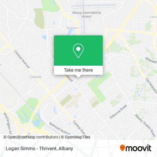 Mapa de Logan Simms - Thrivent