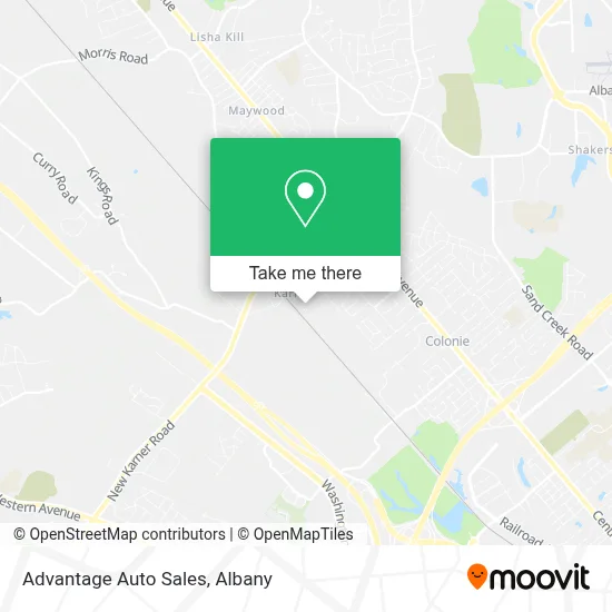 Advantage Auto Sales map