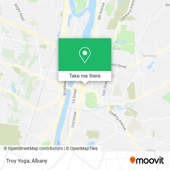 Troy Yoga map