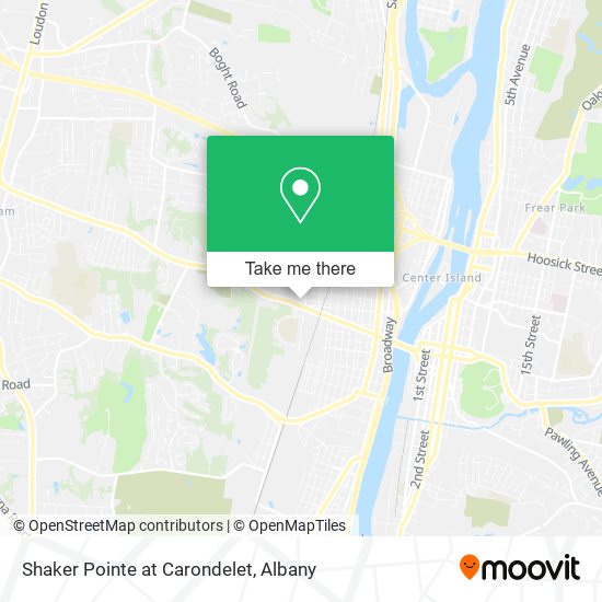 Shaker Pointe at Carondelet map