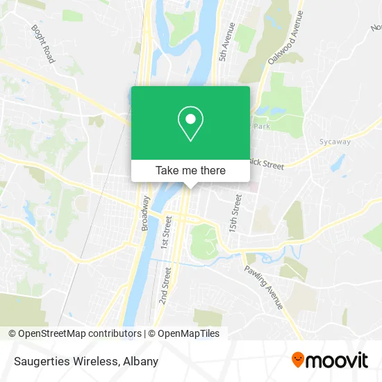 Saugerties Wireless map