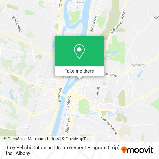 Mapa de Troy Rehabilitation and Improvement Program (Trip), Inc.