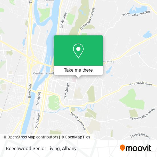 Mapa de Beechwood Senior Living