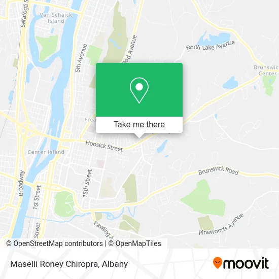 Maselli Roney Chiropra map