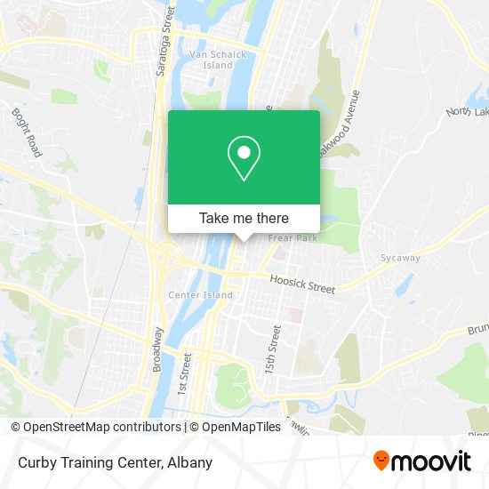 Curby Training Center map