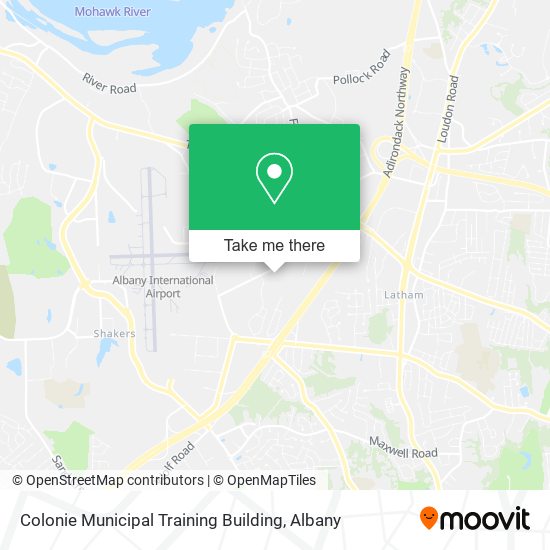 Mapa de Colonie Municipal Training Building