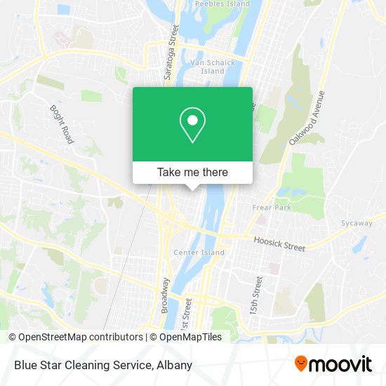 Mapa de Blue Star Cleaning Service