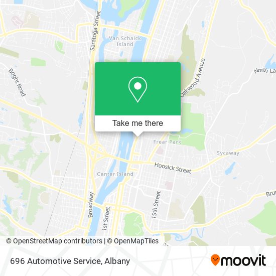 696 Automotive Service map