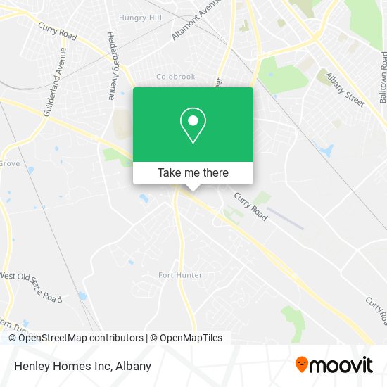 Henley Homes Inc map