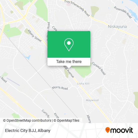 Mapa de Electric City BJJ