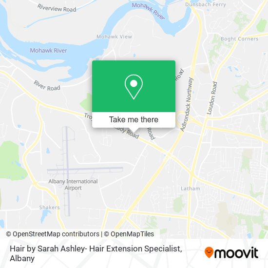 Hair by Sarah Ashley- Hair Extension Specialist map