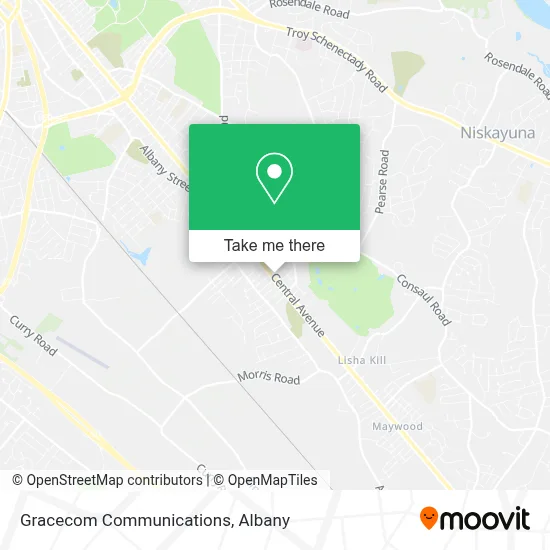 Gracecom Communications map