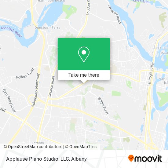 Mapa de Applause Piano Studio, LLC