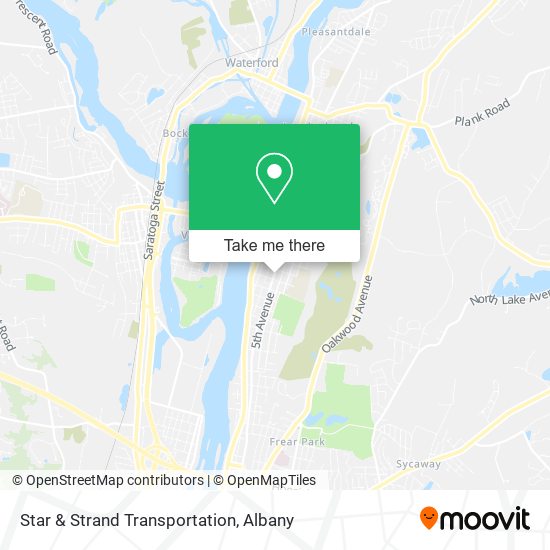 Mapa de Star & Strand Transportation