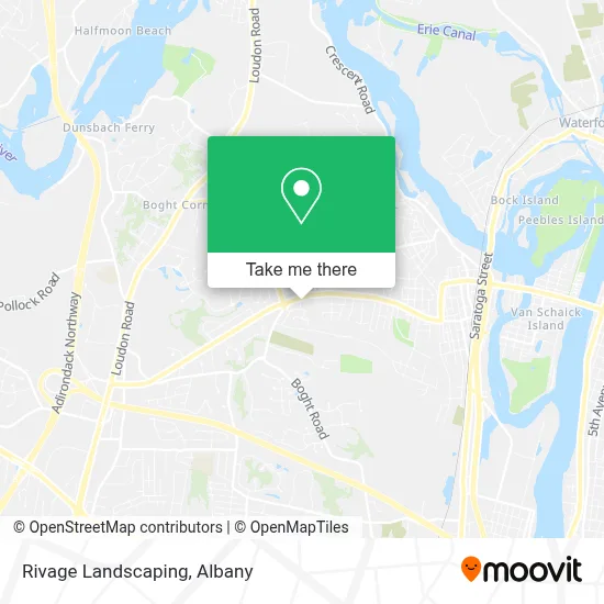 Rivage Landscaping map