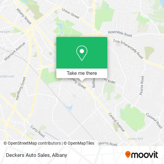 Mapa de Deckers Auto Sales