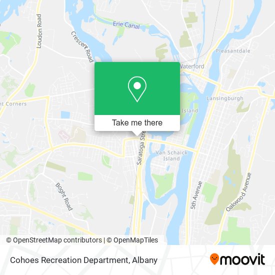 Mapa de Cohoes Recreation Department