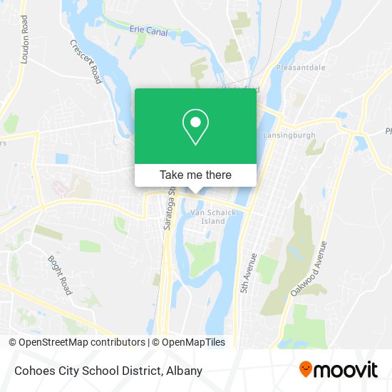 Mapa de Cohoes City School District
