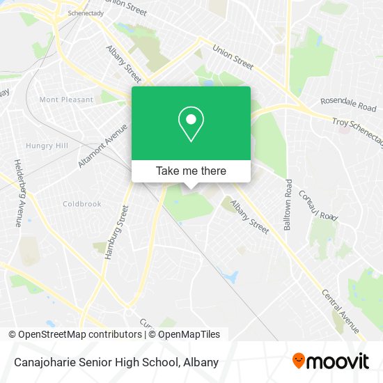 Canajoharie Senior High School map