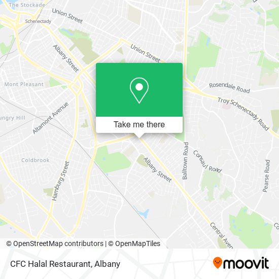 CFC Halal Restaurant map