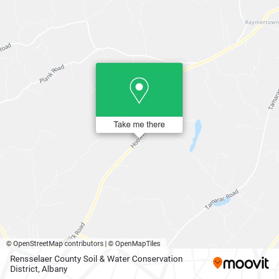 Rensselaer County Soil & Water Conservation District map