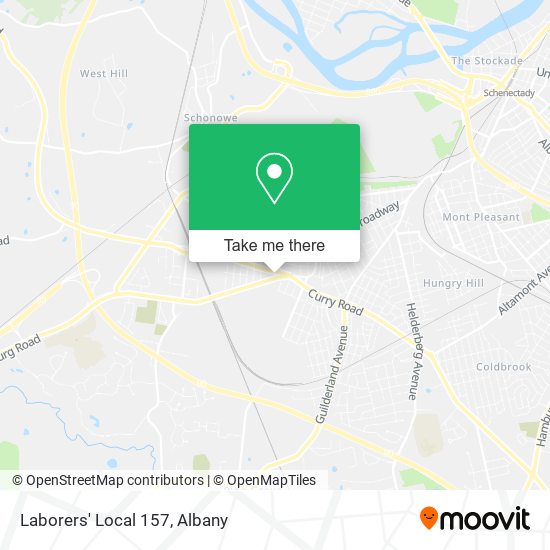 Mapa de Laborers' Local 157