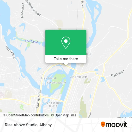 Rise Above Studio map