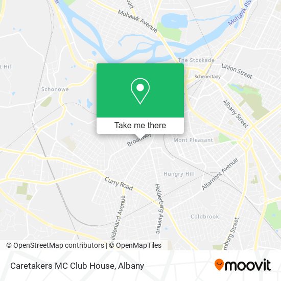 Caretakers MC Club House map