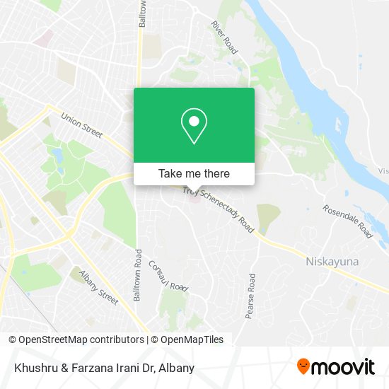 Mapa de Khushru & Farzana Irani Dr