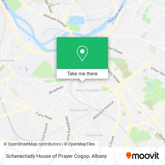 Mapa de Schenectady House of Prayer Cogop