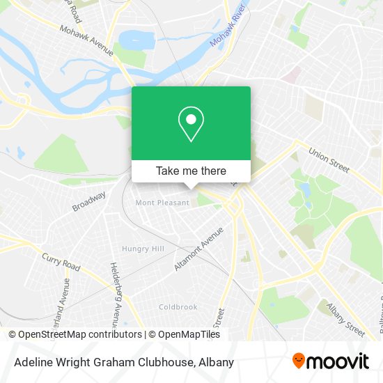 Mapa de Adeline Wright Graham Clubhouse