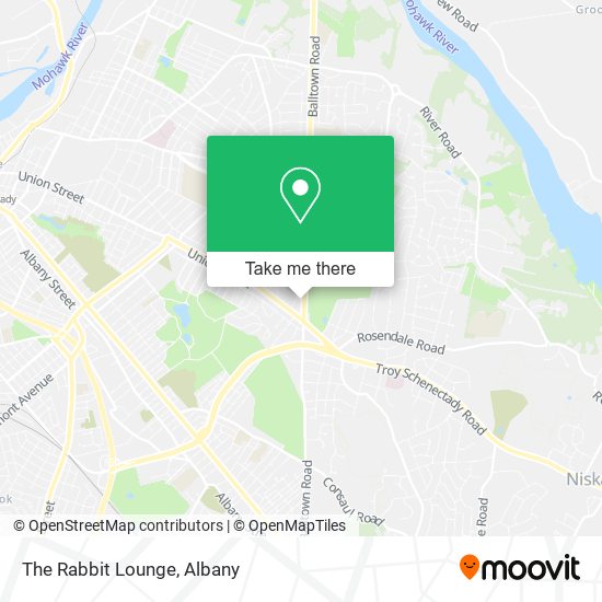 The Rabbit Lounge map