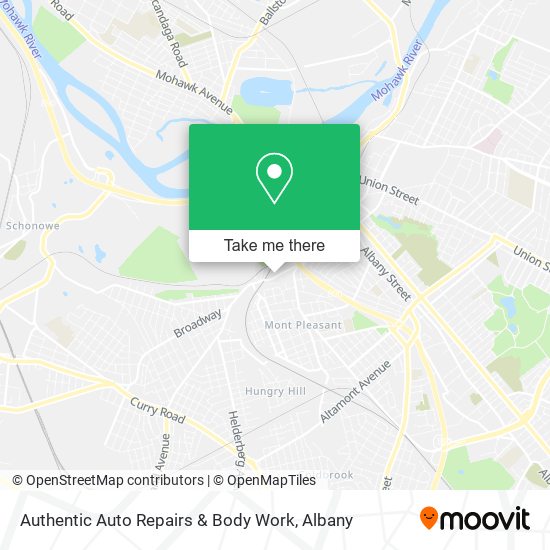 Mapa de Authentic Auto Repairs & Body Work