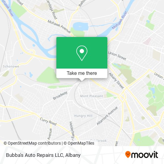 Bubba's Auto Repairs LLC map