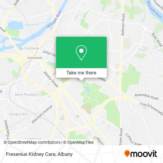 Fresenius Kidney Care map