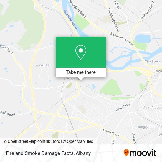 Fire and Smoke Damage Facts map