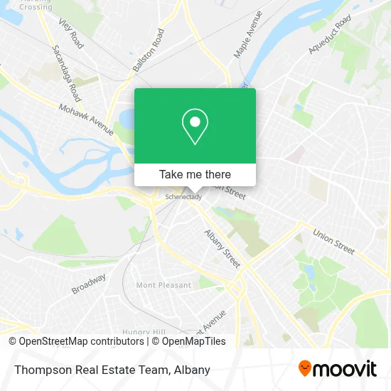 Thompson Real Estate Team map