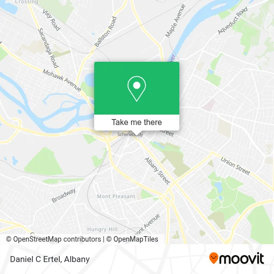 Daniel C Ertel map