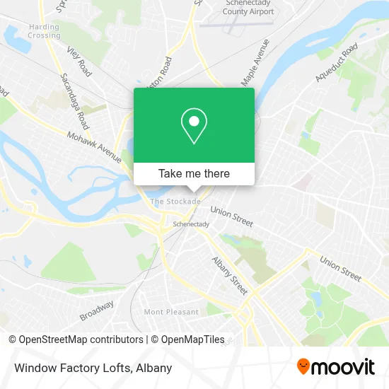 Window Factory Lofts map