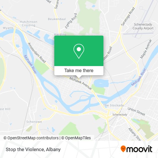 Stop the Violence map