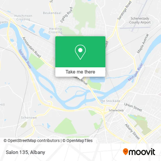Salon 135 map