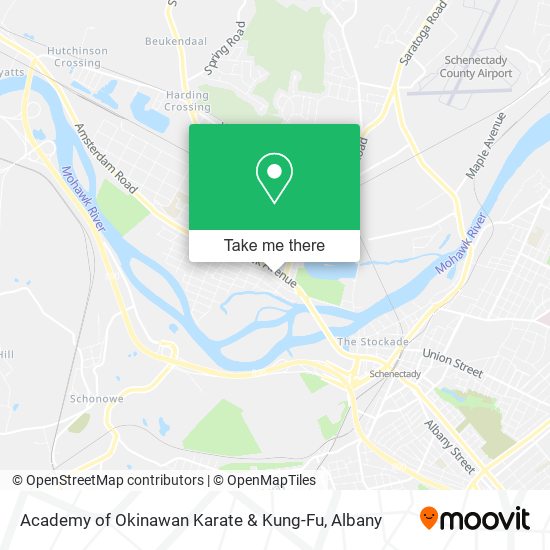 Mapa de Academy of Okinawan Karate & Kung-Fu