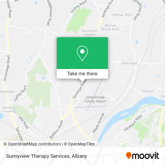 Mapa de Sunnyview Therapy Services