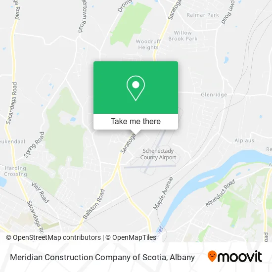 Mapa de Meridian Construction Company of Scotia