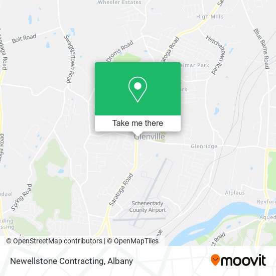 Newellstone Contracting map