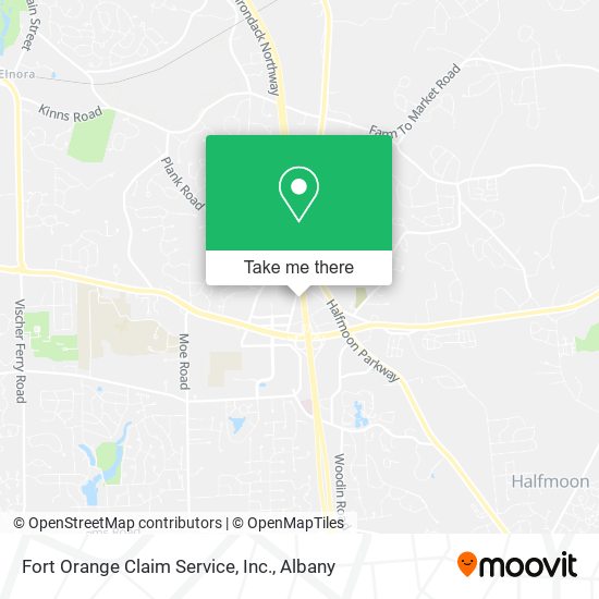 Fort Orange Claim Service, Inc. map
