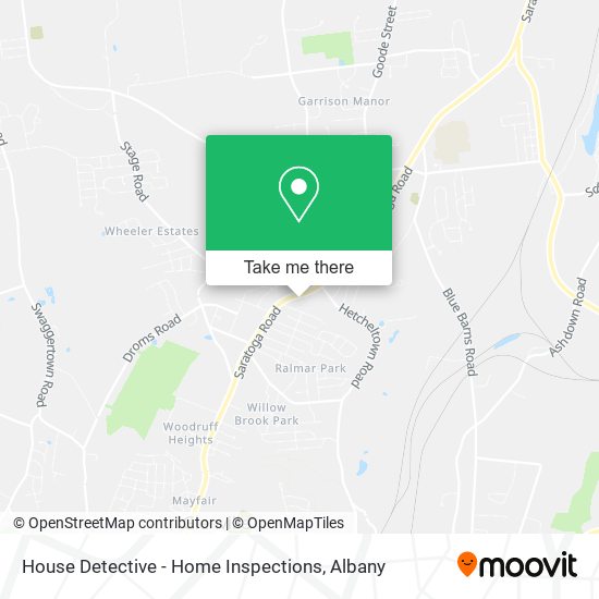 House Detective - Home Inspections map