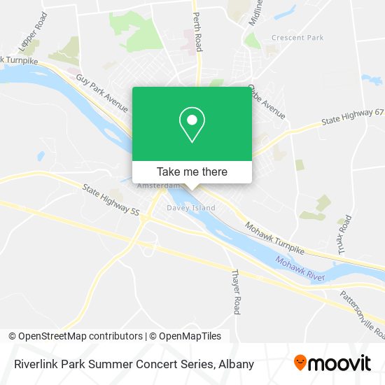 Riverlink Park Summer Concert Series map